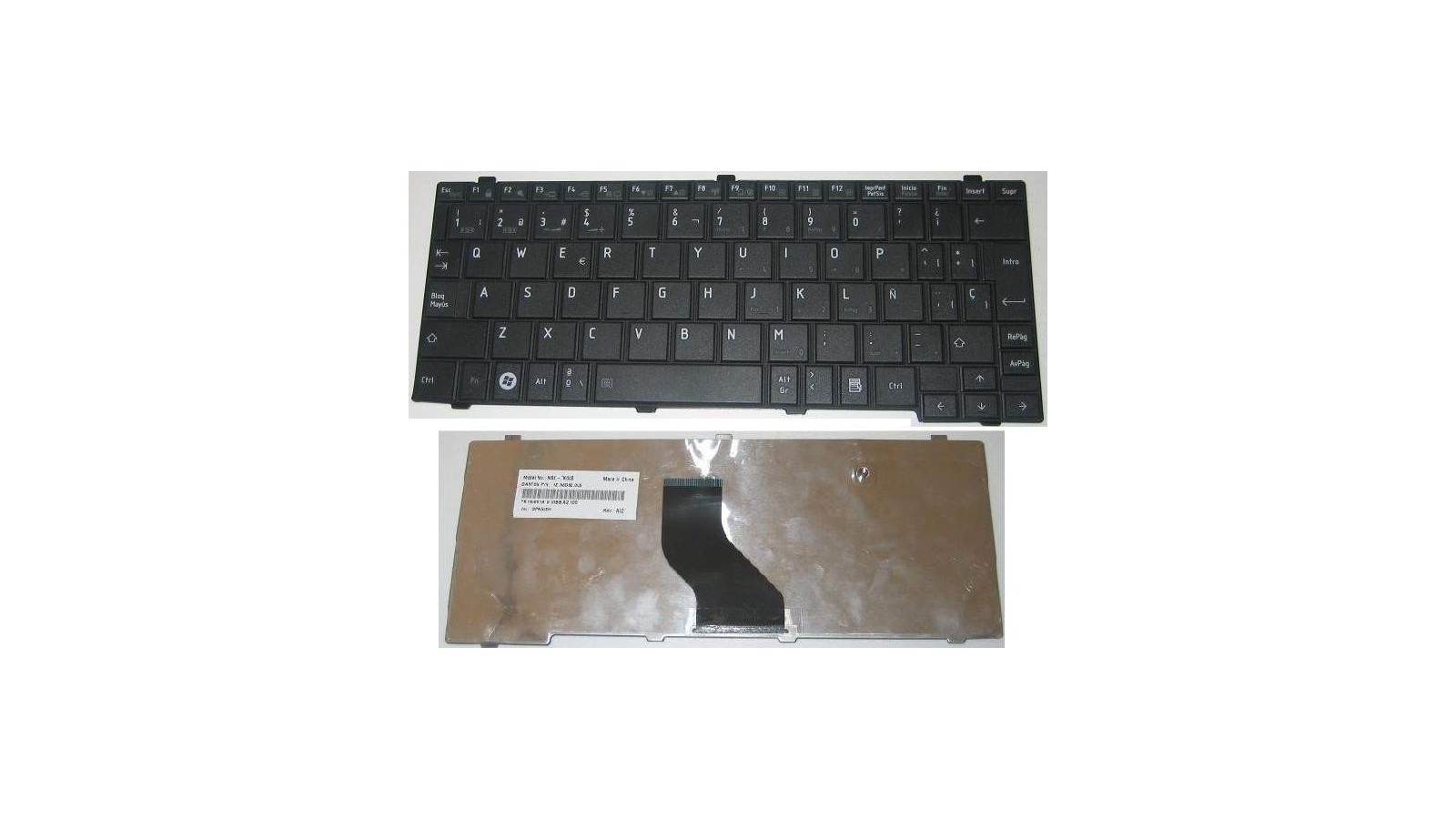 Tastiera italiana nera compatibile con Toshiba NB200 NB201 NB250 NB255 NB300 NB305 NB500 NB505 / Portege T110 / T115 Series