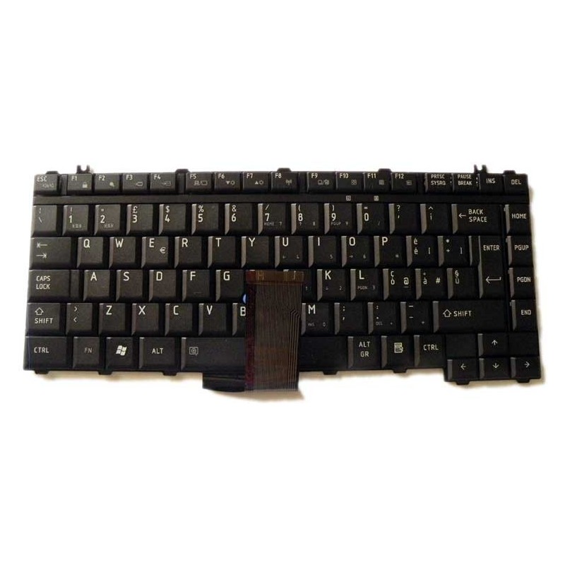 Tastiera italiana nera compatibile con Toshiba Tecra A9 Tecra M9 Satellite Pro S200 Serie