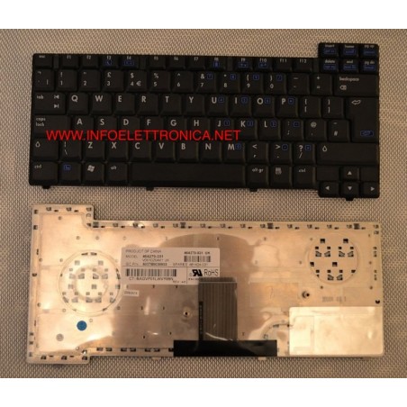 Tastiera italiana nera compatibile con HP COMPAQ NX6325 NX7300 NX7400 SERIE