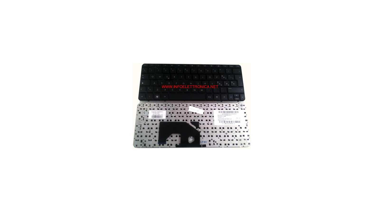 Tastiera italiana nera compatibile con HP MINI 210-1000 210-1100 Nera 588115-061 594711-061 AENM6I00410