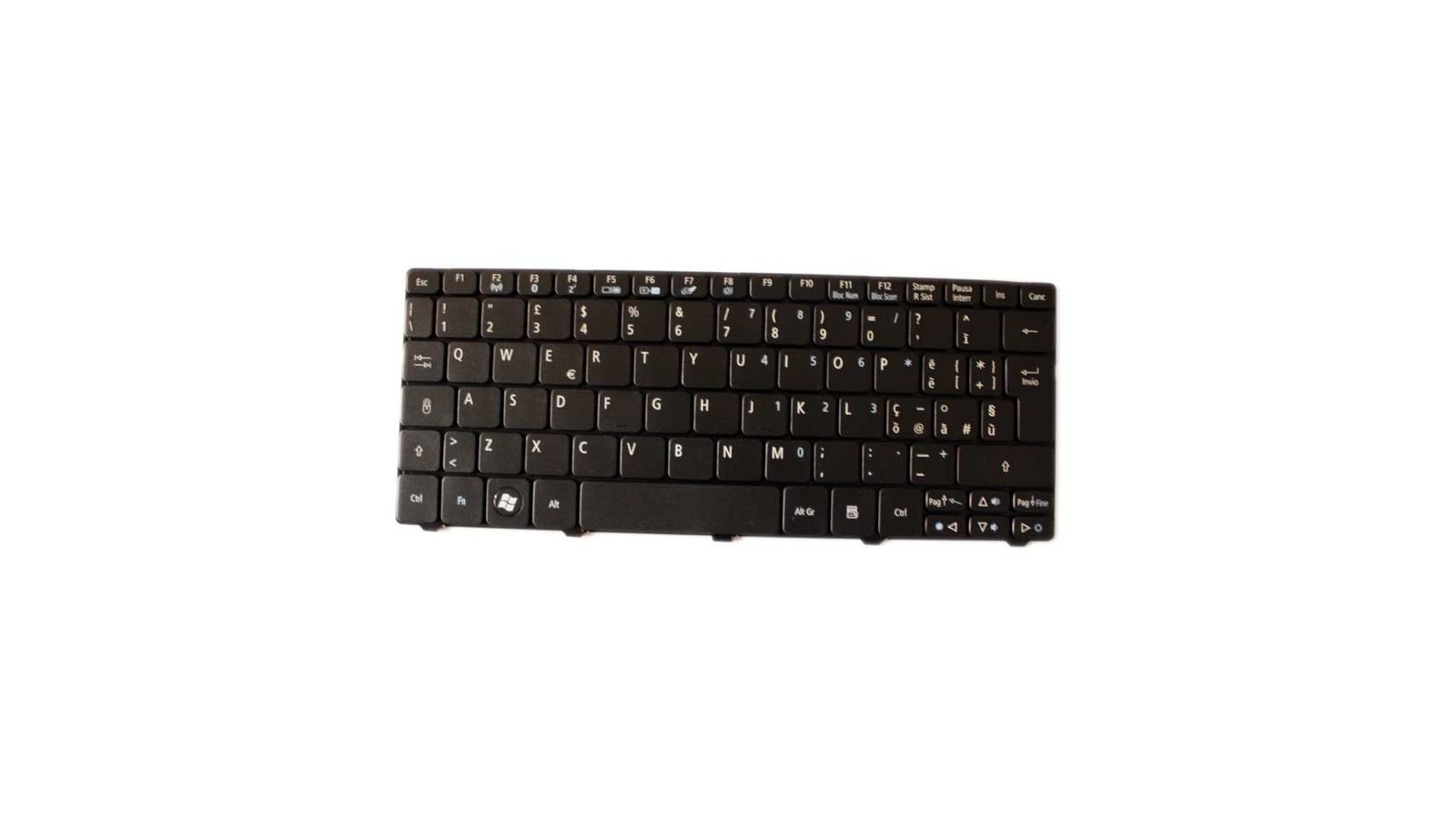 Tastiera nera italiana per notebook compatibile con Gateway LT21