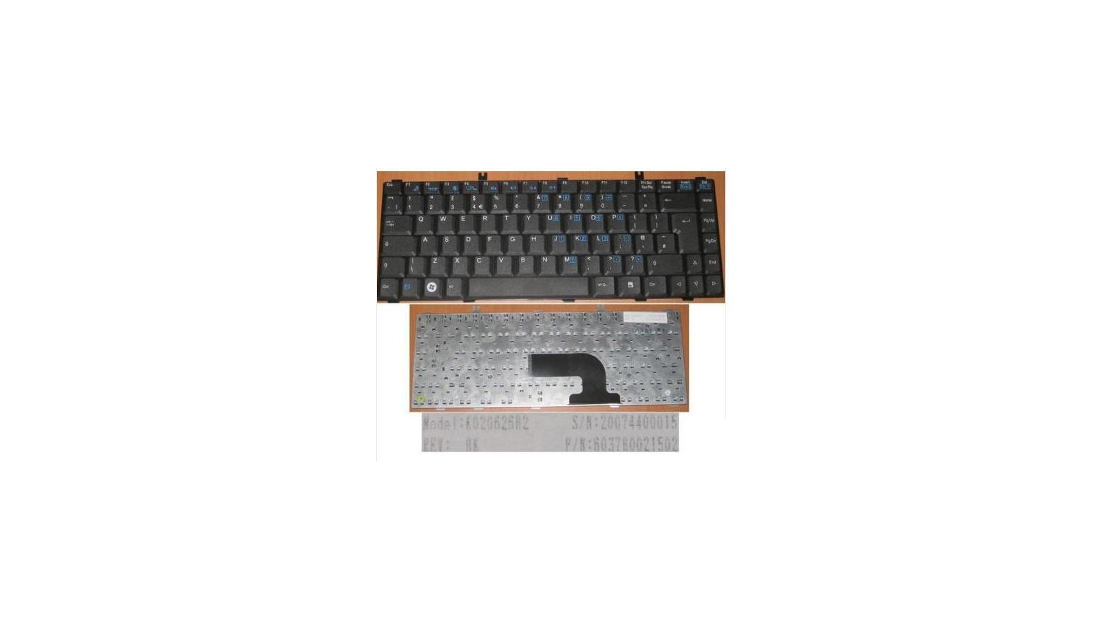 Tastiera nera italiana per notebook compatibile con Fujitsu Amilo LA1703 La 1703