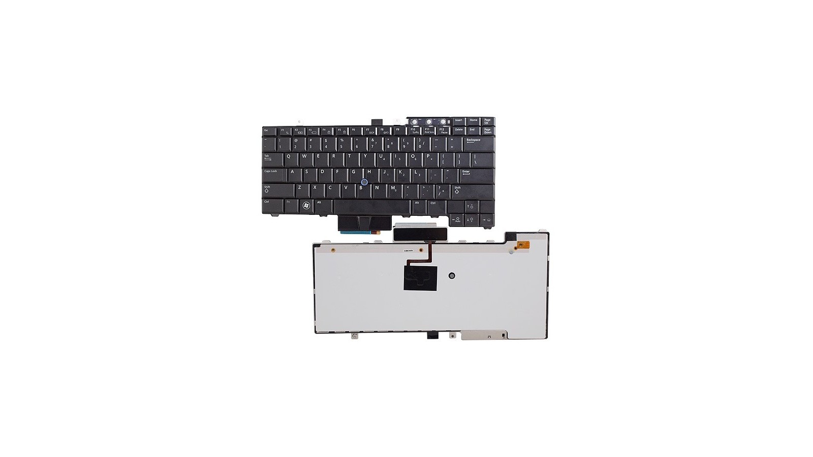 Tastiera originale nera italiana retroilluminata per notebook Dell E5300 E5400 E6400 E6500 Precision M2400 M4400 OUK717