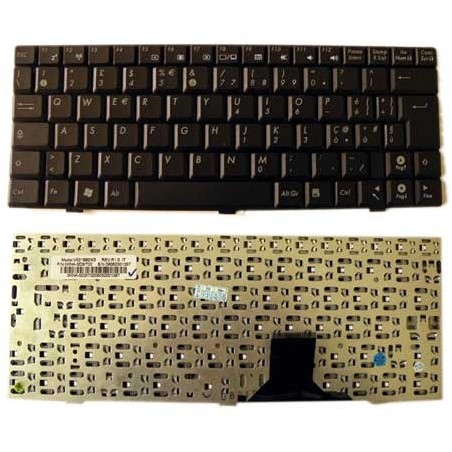 Tastiera italiana compatibile con Asus nera EEE PC EEEPC 904 904HA 904HD 1000 1000H 1000HA 1002HA 1000HAB 1000HA-B 1000HD 1000HG