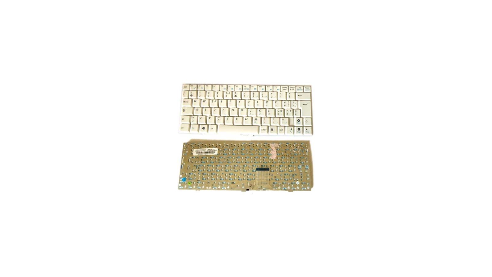 Tastiera italiana compatibile con Asus bianca EEE PC EEEPC 904 904HA 904HD 1000 1000H 1000HA 1002HA 1000HAB 1000HA-B 1000HD 1000