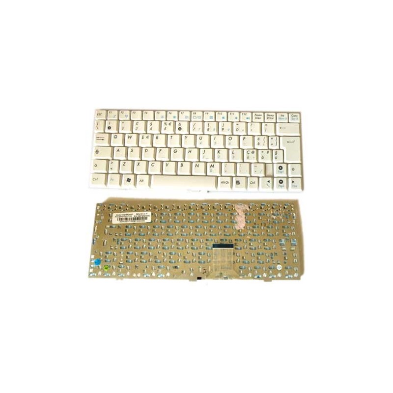 Tastiera italiana compatibile con Asus bianca EEE PC EEEPC 904 904HA 904HD 1000 1000H 1000HA 1002HA 1000HAB 1000HA-B 1000HD 1000