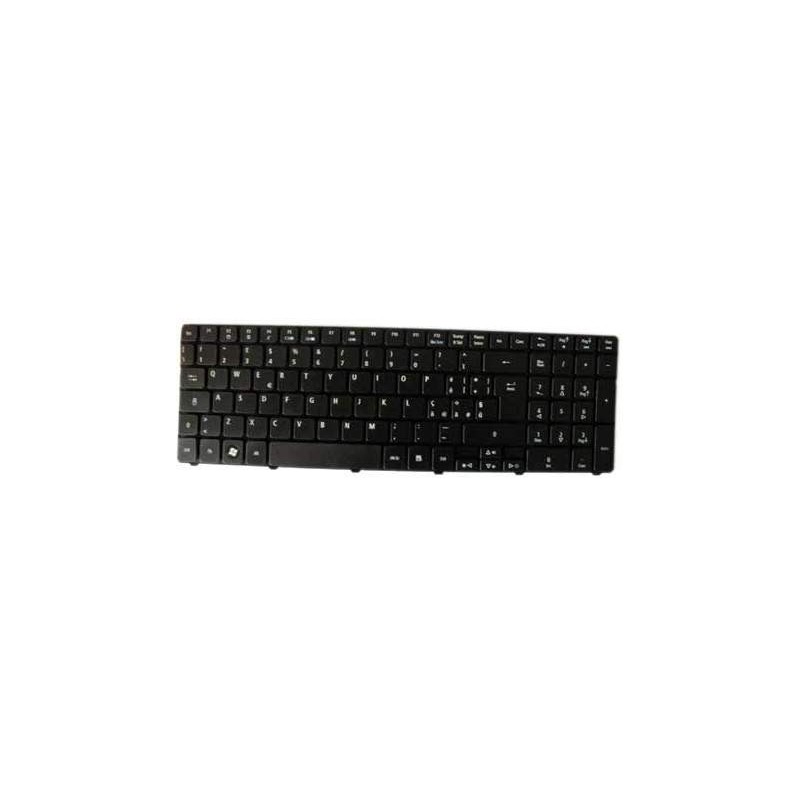 Tastiera italiana compatibile con Acer Aspire 5810 5810T 5536 5536G 5738 5410T 5742G Retroilluminata backlit