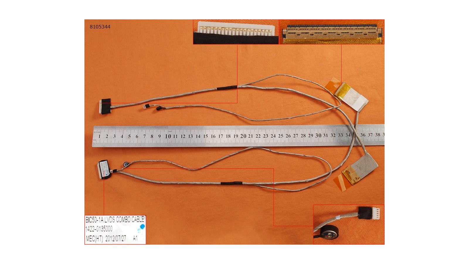 Cavo flat Lcd Acer Travelmate 5344 5744 5744Z