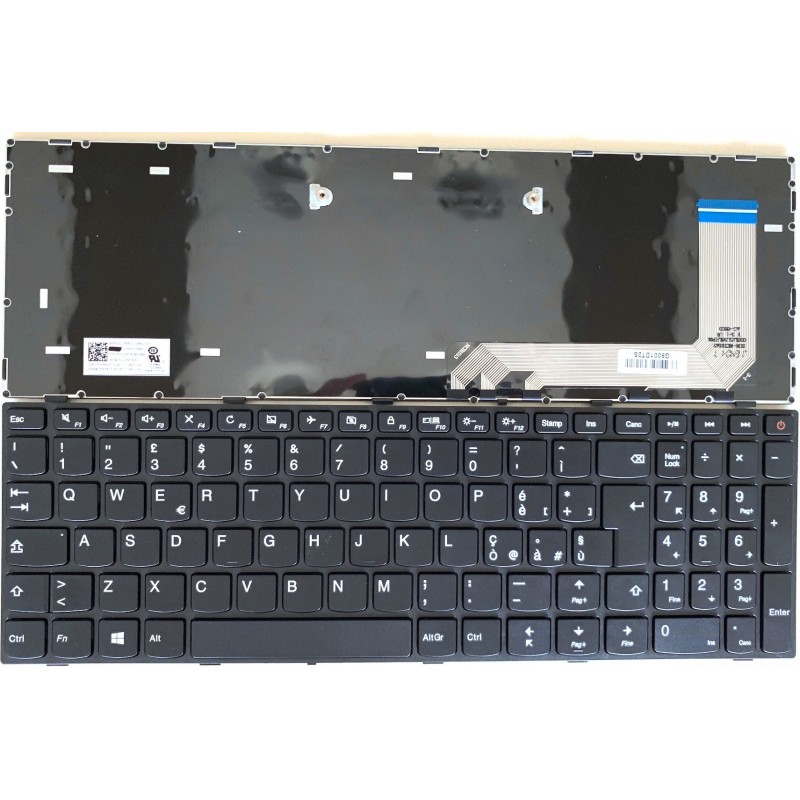 Tastiera italiana compatibile con Lenovo IdeaPad 110-15isk 110-17acl 110-17ikb 110-17isk 