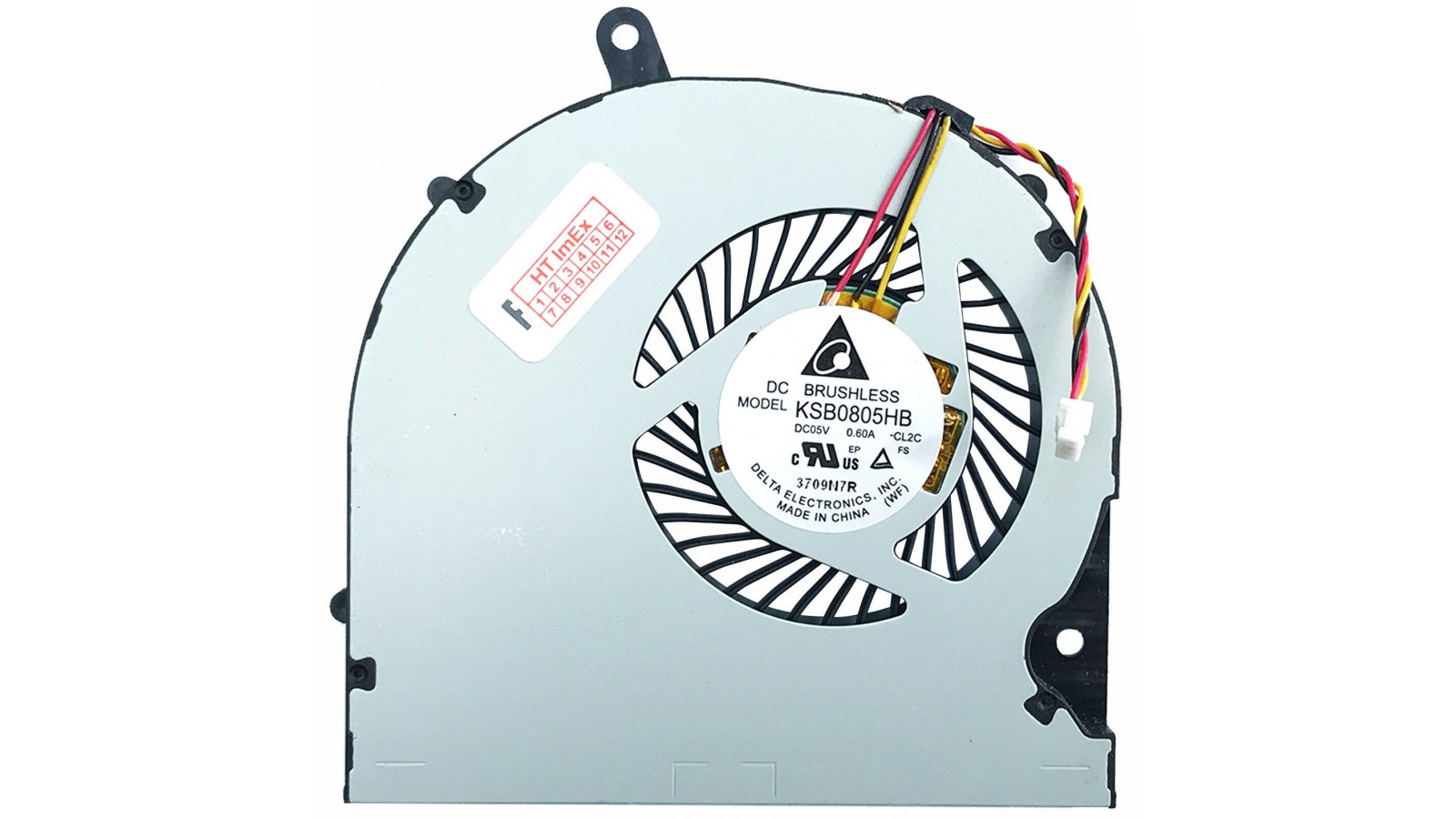 Ventola Fan compatibile con Toshiba Satellite L50-A connettore 3 Pin