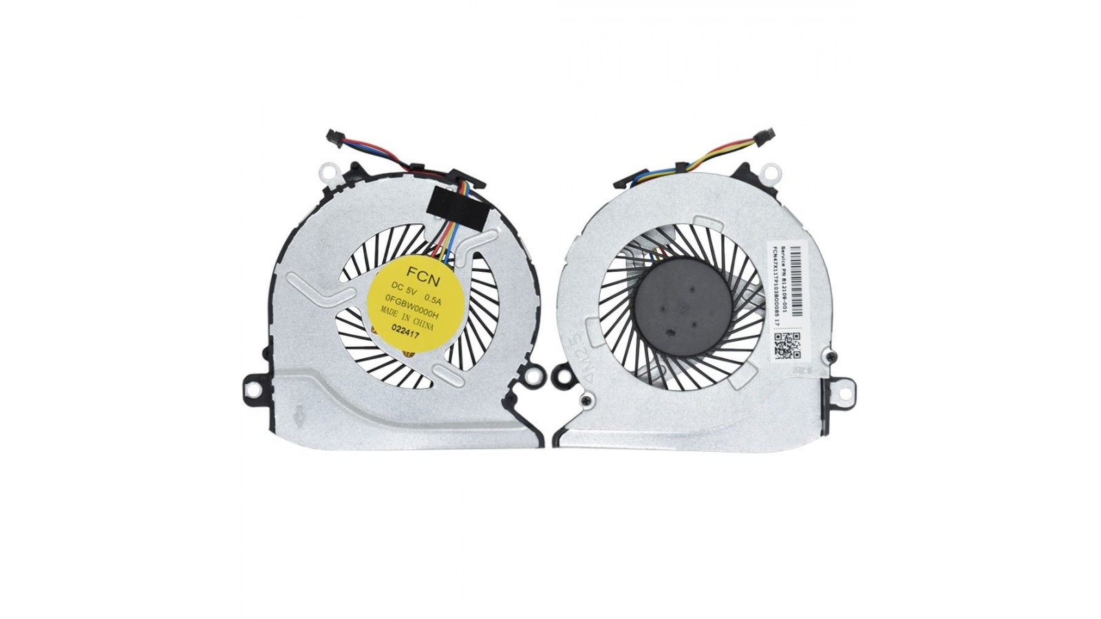 Ventola Fan per HP 15Z-A 15-AB 17-G 812109-001 GS4201117FAN