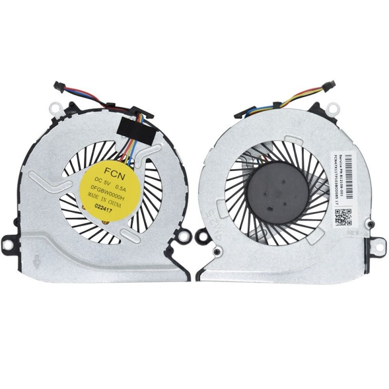 Ventola Fan per HP 15Z-A 15-AB 17-G 812109-001 GS4201117FAN