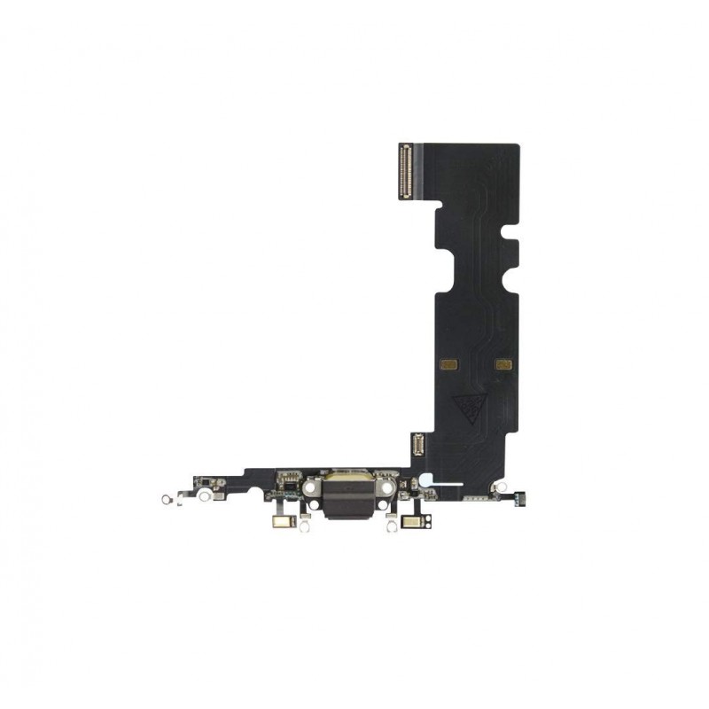 Flat Flex connettore ricarica Apple iPhone 8 Plus completo di microfono antenna nero