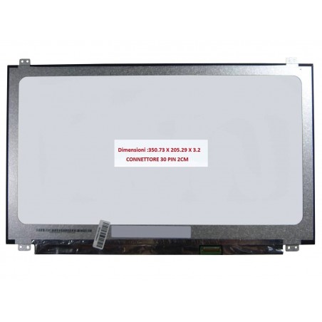 Display LCD Schermo 15,6  NT156WHM-N45 connettore 30 pin