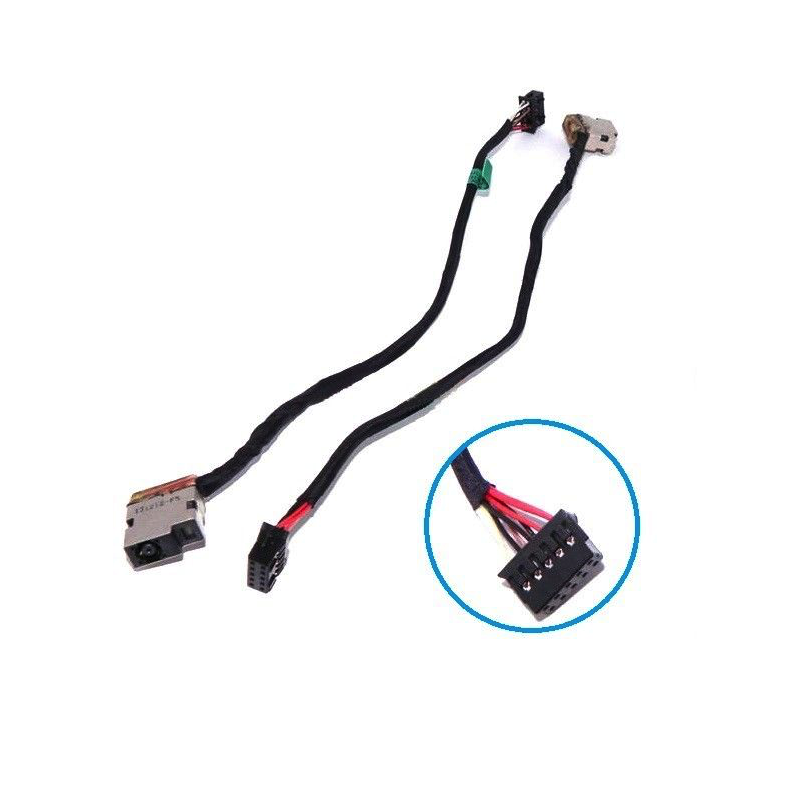 Dc Power Jack HP ENVY 17-r100 17-r000 17-r200 serie PJ818 10 PIN