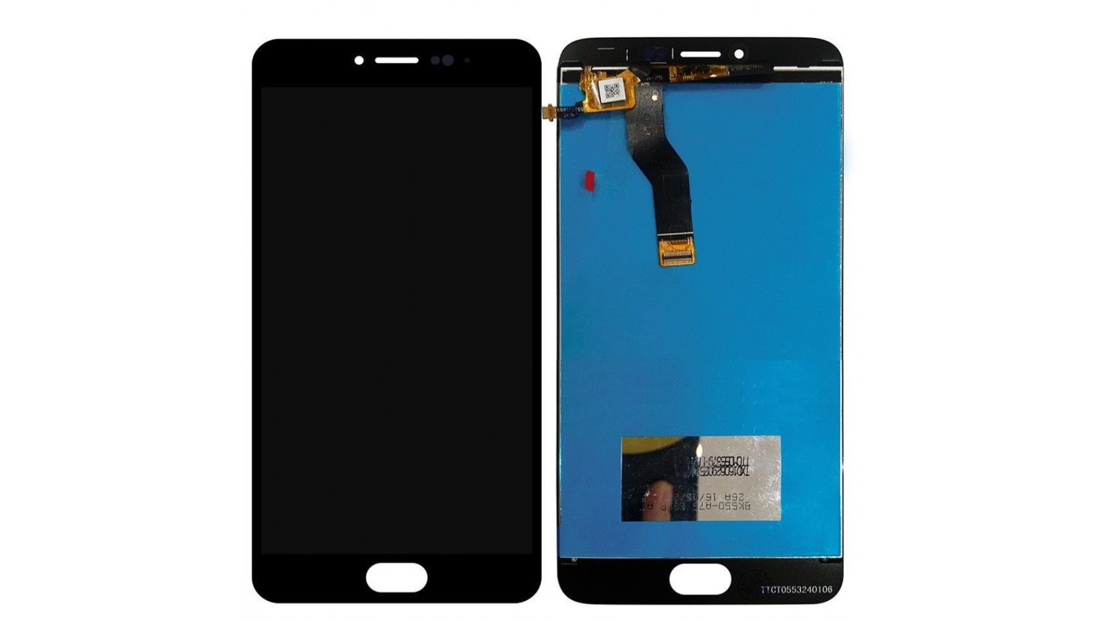 Display + Touch Screen per MEIZU M3 NOTE L681H Nero