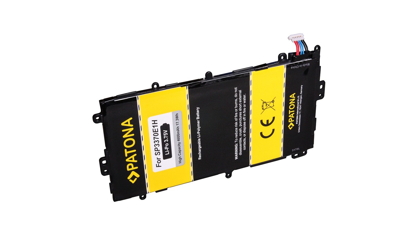 Batteria compatibile con Samsung Galaxy SP3770E1H, AA1D521RS/T-S