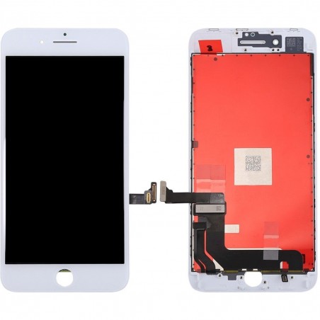 Display Lcd per Apple Iphone 8 Plus bianco completo di Touch screen e cornice 