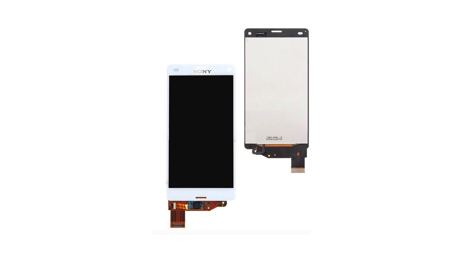 Display + Touch Screen per Sony Xperia Z3 Compact Mini D5803 D5833 bianco