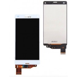 Display + Touch Screen per Sony Xperia Z3 Compact Mini D5803 D5833 bianco