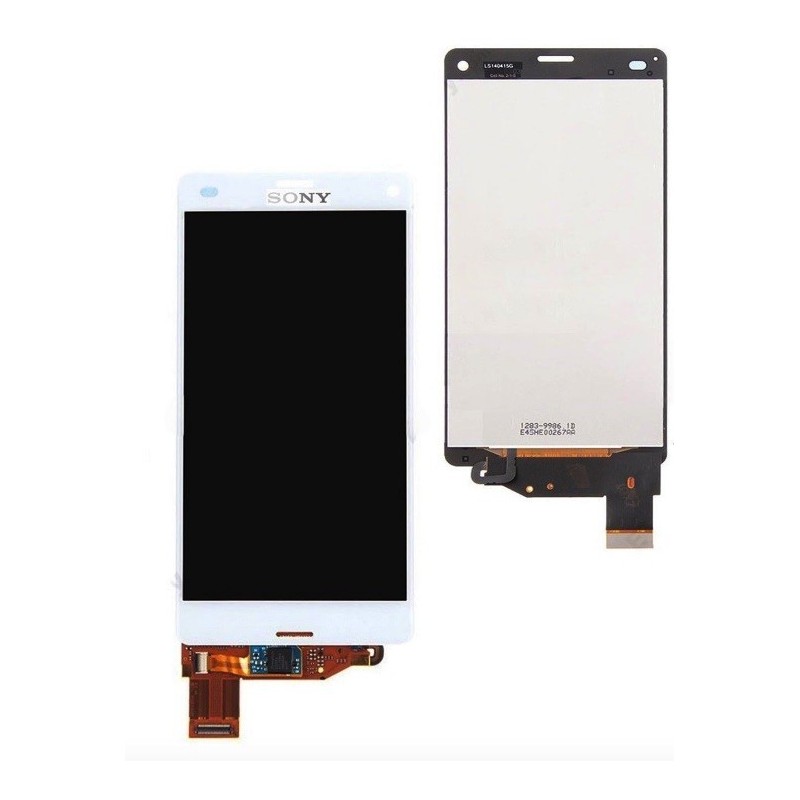 Display + Touch Screen per Sony Xperia Z3 Compact Mini D5803 D5833 bianco