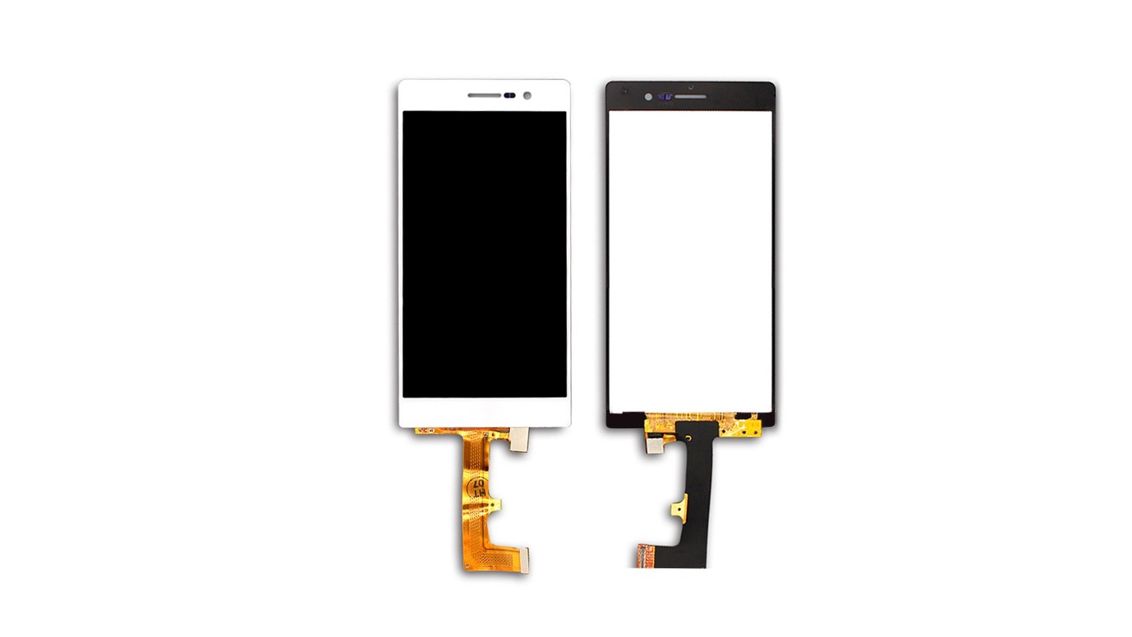 Display + Touch Screen per Huawei Ascend P7 bianco