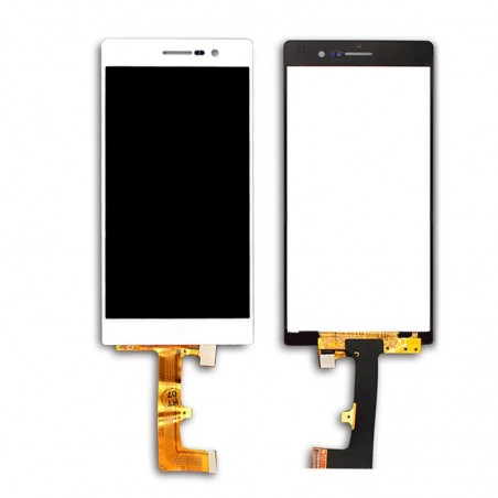 Display + Touch Screen per Huawei Ascend P7 bianco